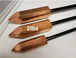 Soldering Pointed Iron - 2 lbs