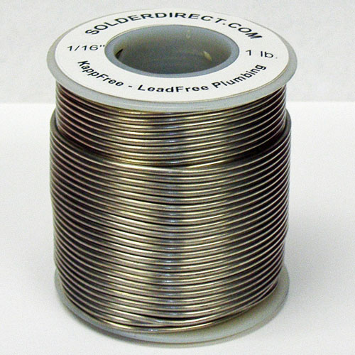 18" EutecRod Solder for Stainless Steel or Dissimilar Metals.125 Dia 1oz 